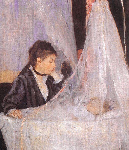 Berthe Morisot The Cradle Norge oil painting art